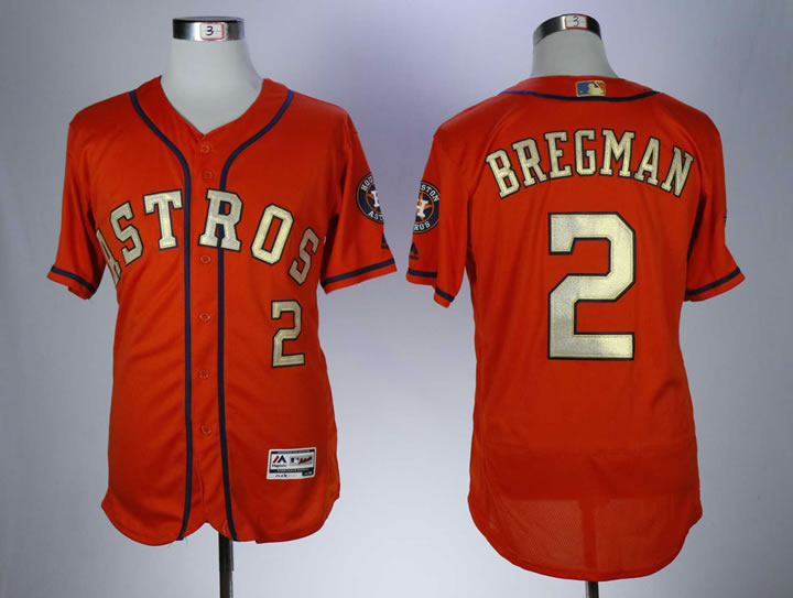 Astros 2 Alex Bregman Orange 2018 Gold Program Flexbase Stitched Baseball Jerseys,We sell and wholesale Astros 2 Alex Bregman Orange 2018 Gold Program Flexbase Stitched Baseball Jerseys on line form chian!